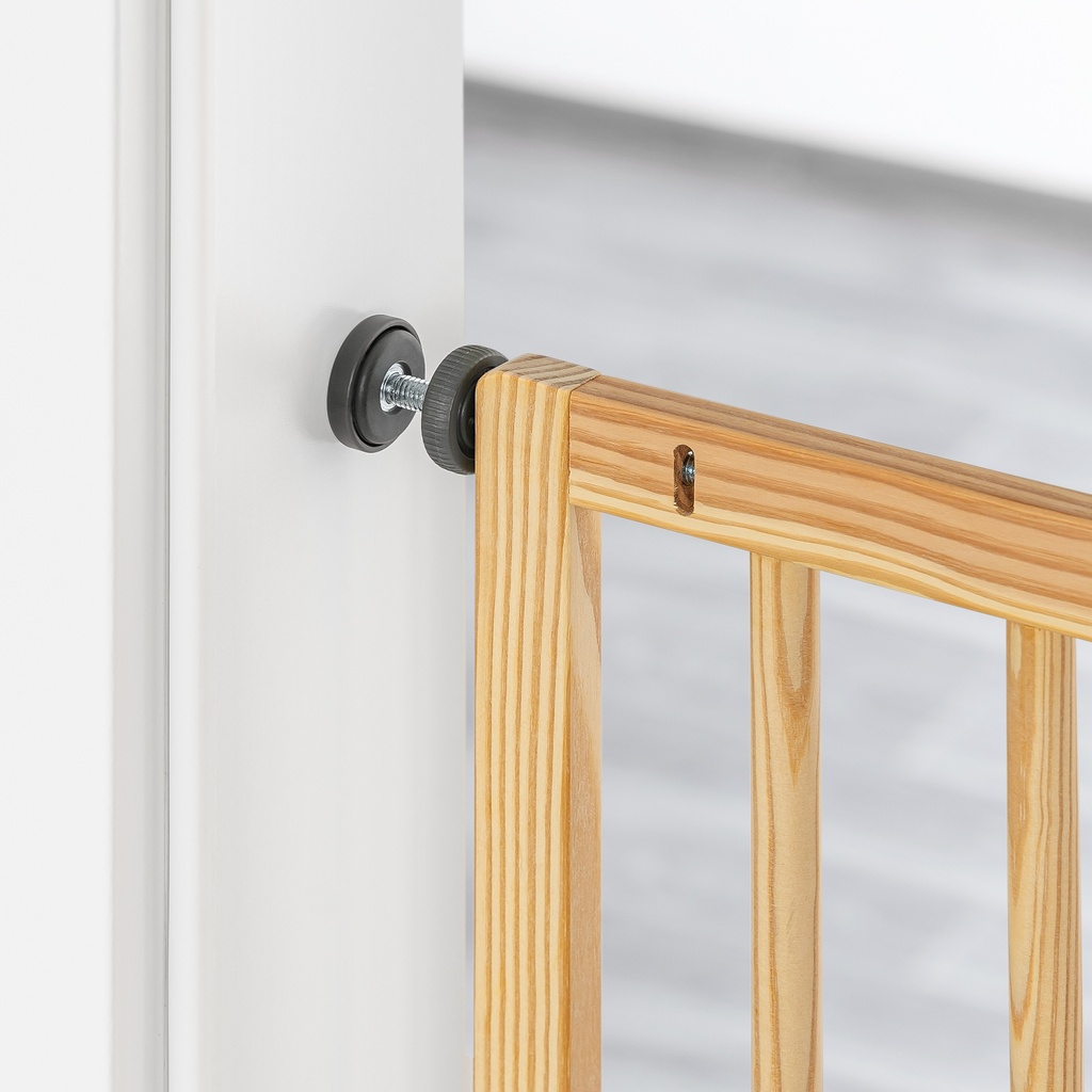 Reer turvaportti esteetön puinen 75-104,5 cm