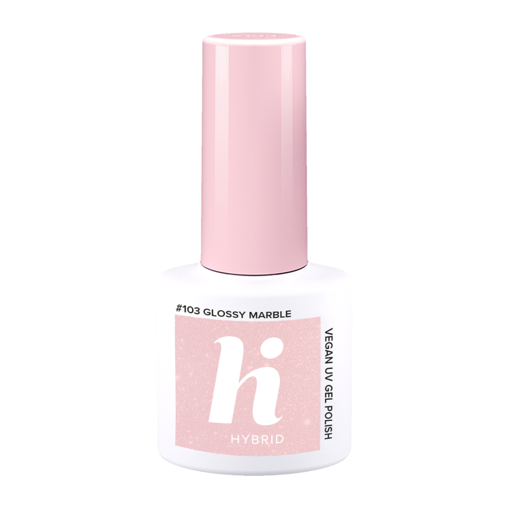 hi hybrid #103 HEMA Free UV Gel Polish Glossy Marble 5 ml