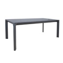 Puutarhapöytä CARVES 180x90xK75cm, musta