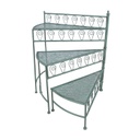 Hylly MINT ulkokäyttöön 56x31xK65cm, vihreä