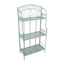 Hylly MINT ulkokäyttöön 59x31xK117cm, vihreä