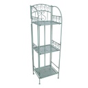 Hylly MINT ulkokäyttöön 34x30xK112cm, vihreä