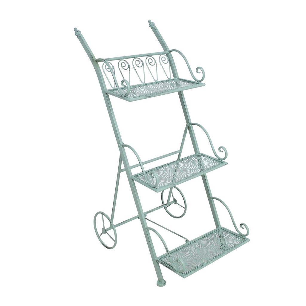 Hylly MINT ulkokäyttöön 34x50xK81cm, vihreä