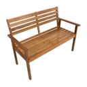 Puutarhapenkki FORTUNA 123x61,5xK90cm, akaasiapuu