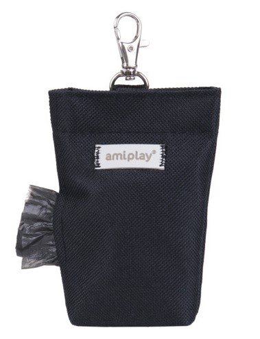 Amiplay Samba kakkapussipussukka 6x2x11cm, musta