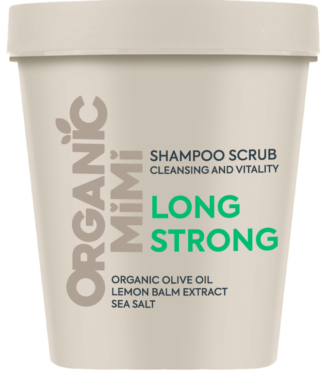 Organic Mimi Long strong kuoriva shampoo 310g