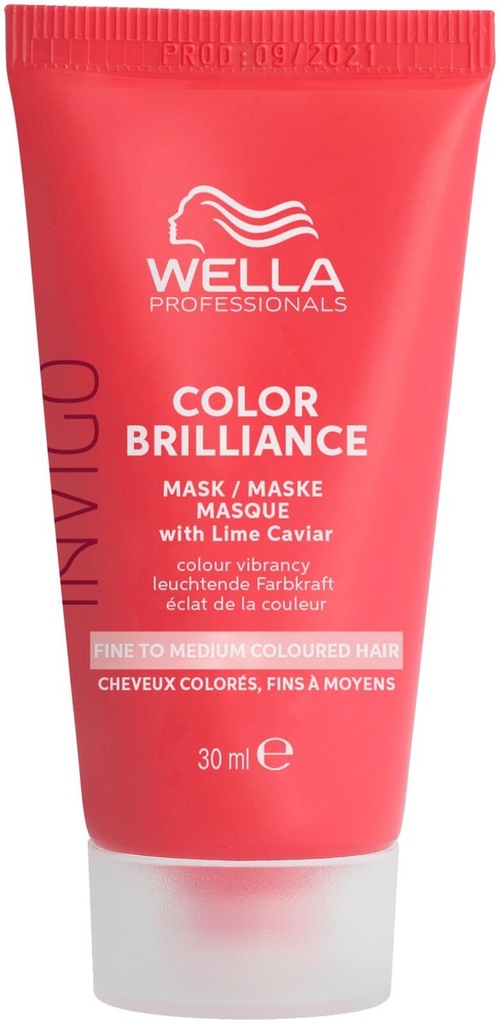 Wella Invigo Color Brilliance Hiusnaamio Fine 30ml 