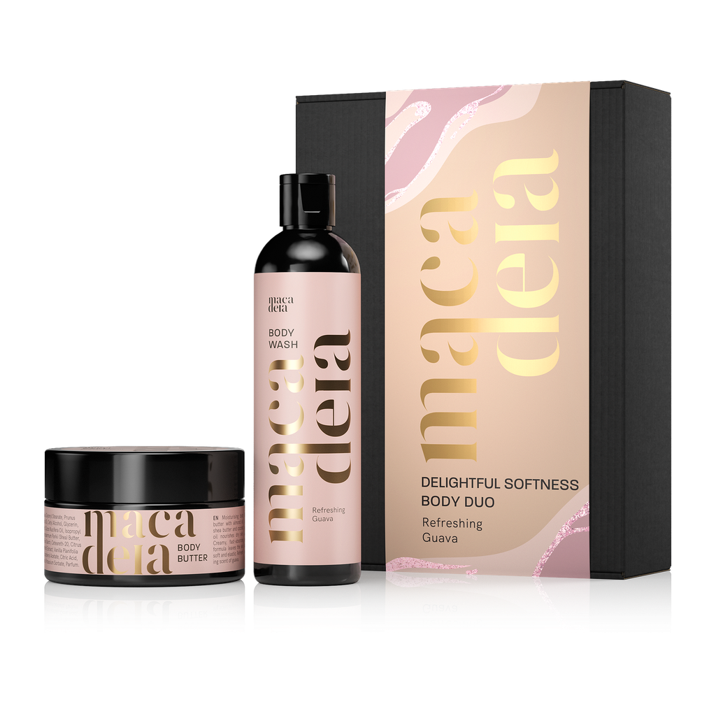 Macadeia Delightful Softness Body Duo, Refreshing Guava