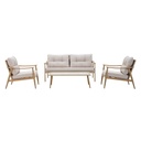 NAPA sohvaryhmä 5:lle, alumiinirunko, beige