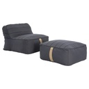 SPONGE puutarhaistuin rahilla, tummansininen