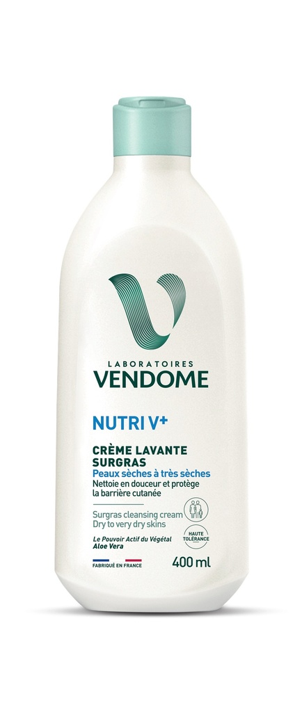 Vendome NUTRIV+ Surgras suihkuvoide 400ml
