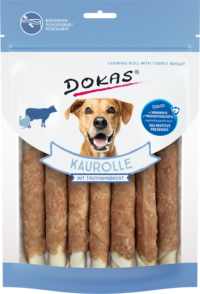 Dokas koiran puruluut kalkkuna 190g