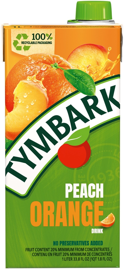 Tymbark mehujuoma appelsiini-persikka 1L