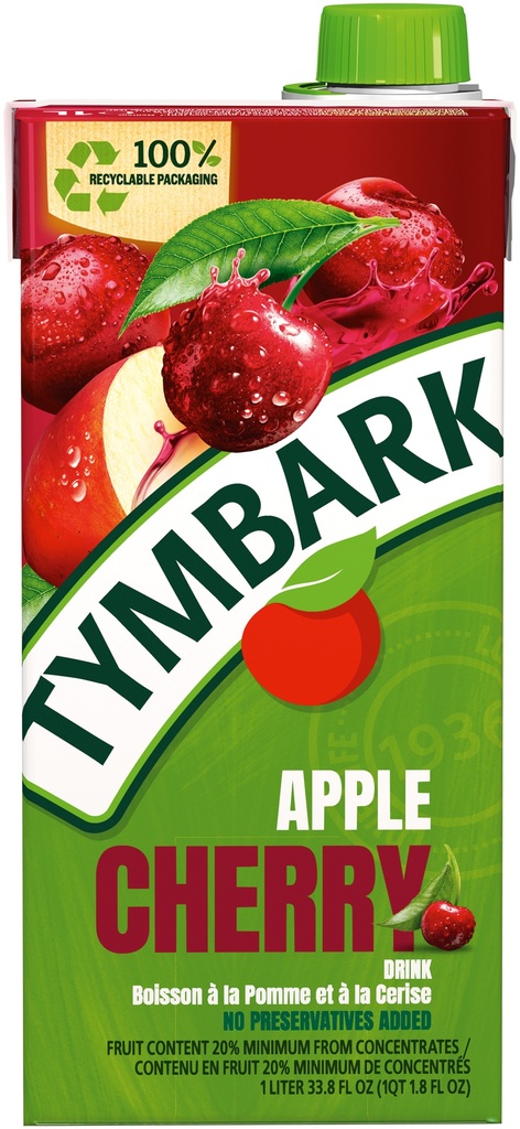 Tymbark mehujuoma 1L kirsikka-omena