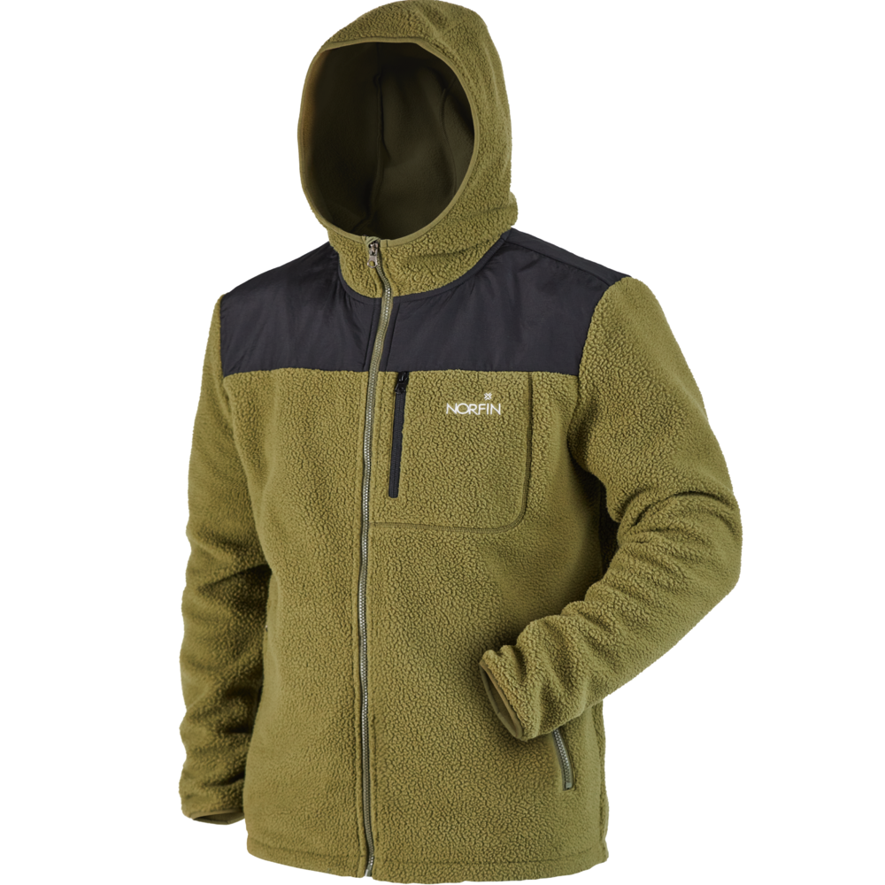 Norfin POLARGUARD Vihreä fleecetakki XXL