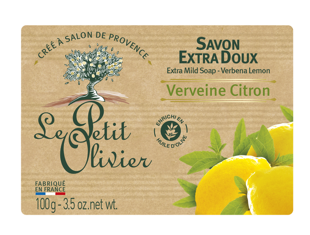 LPO Erittäin hellävarainen saippua 100g Verbena Lemon