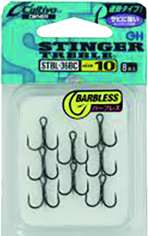 Owner STBL36BC väkäsetön kolmihaarakoukku koko 8