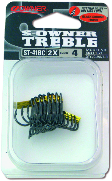 Owner ST41BC kolmihaarakoukku koko 4