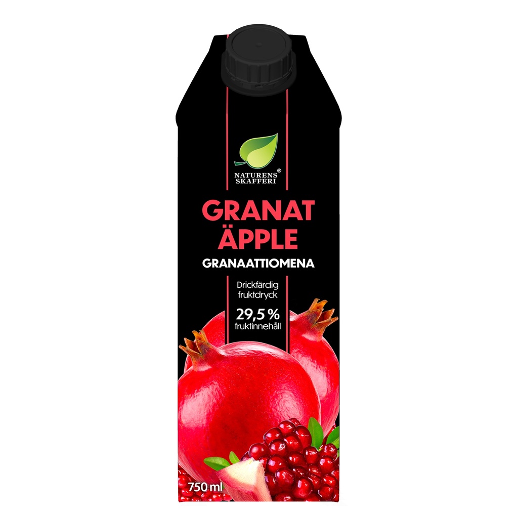Naturens Skafferi Granaattiomenanektari 750 ml