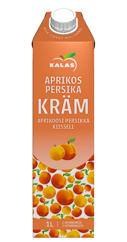 Kalas Aprikoosi-persikkakiisseli 1l