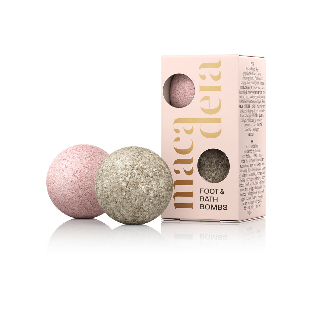 Macadeia kylpypallot, Relaxing Coffee &amp; Refreshing Guava