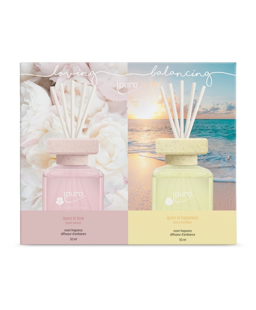 Ipuro Huonetuoksu 2x50ml Love &amp; Happiness IFC1667