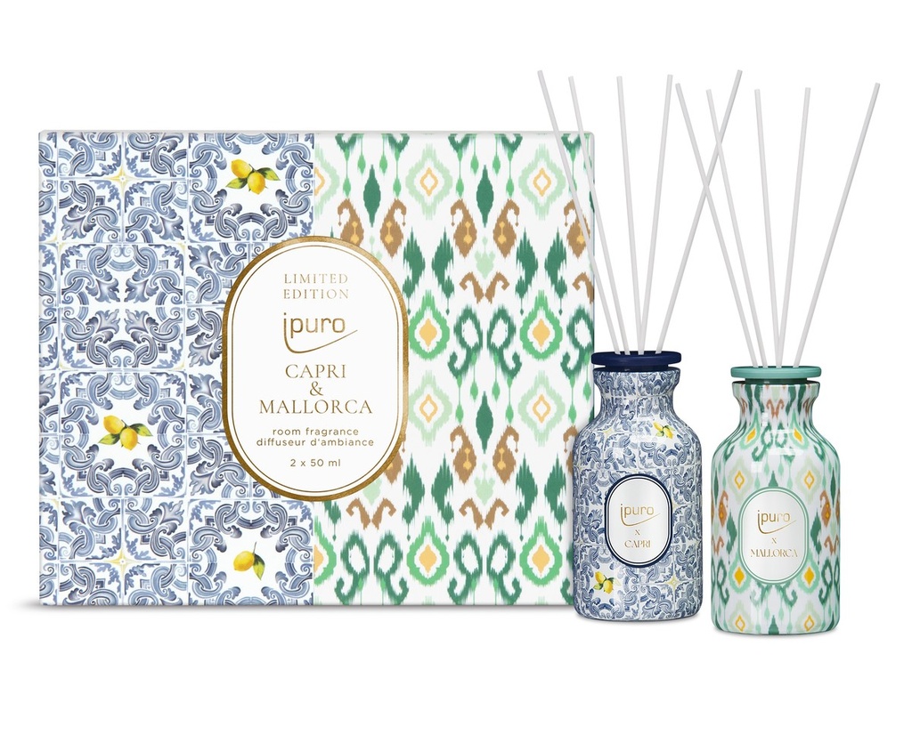 Ipuro Huonetuoksu 2x50ml Capri &amp; Mallorca IPU2154