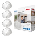 Reer kulmasuoja pvc-vapaa 4 kpl