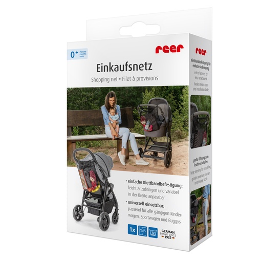 [4013283748770] Reer verkkokassi rattaisiin musta