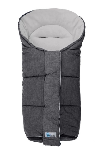 [4260315693076] Altabebe Alpin levennettävä lämpöpussi rattaisiin, tummanharmaa/vaaleanharmaa 9-36kk